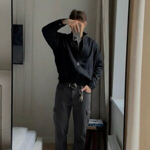 Men's Cargo Pants in Dark Gray